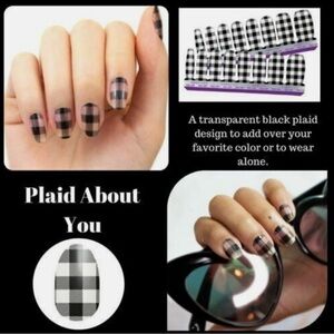 Color Street Nail Polish Strips: Plaid About You